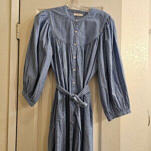 Doen Button Front Maxi Dress